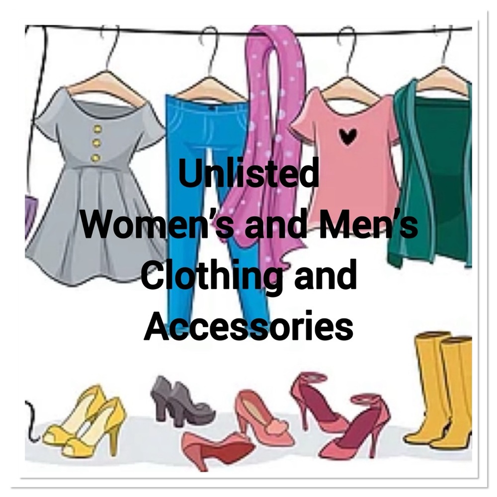 Unlisted Women’s and Men’s Clothing and Accessories - Picture 1 of 1